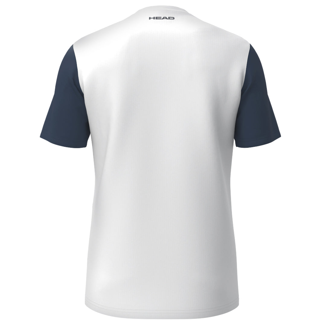 Head Men's Club Tech Tee - White/Navy