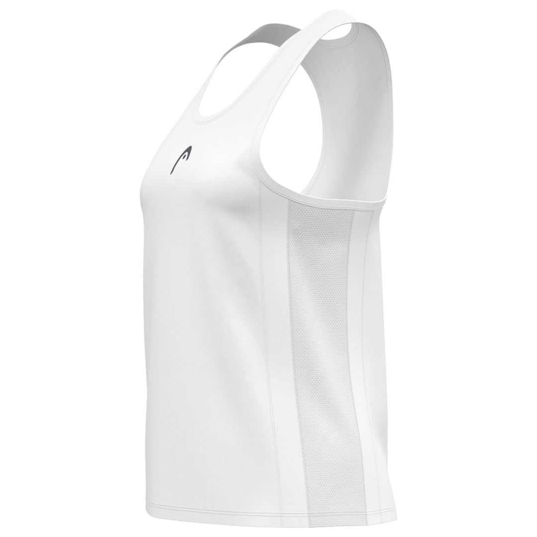 Head Women's Club Tech Tank - White