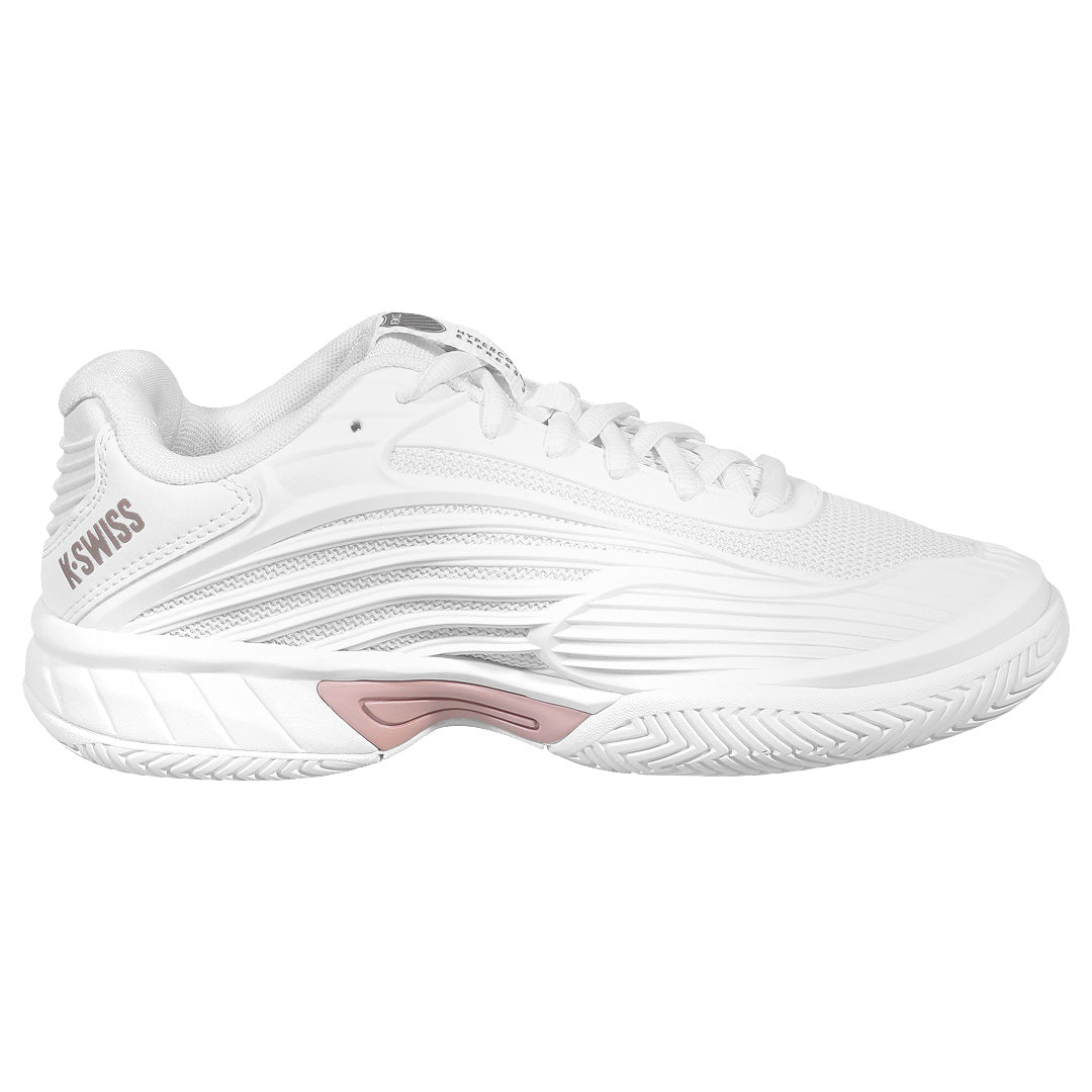 K-Swiss Junior Hypercourt Express 3 - White/Rose Gold