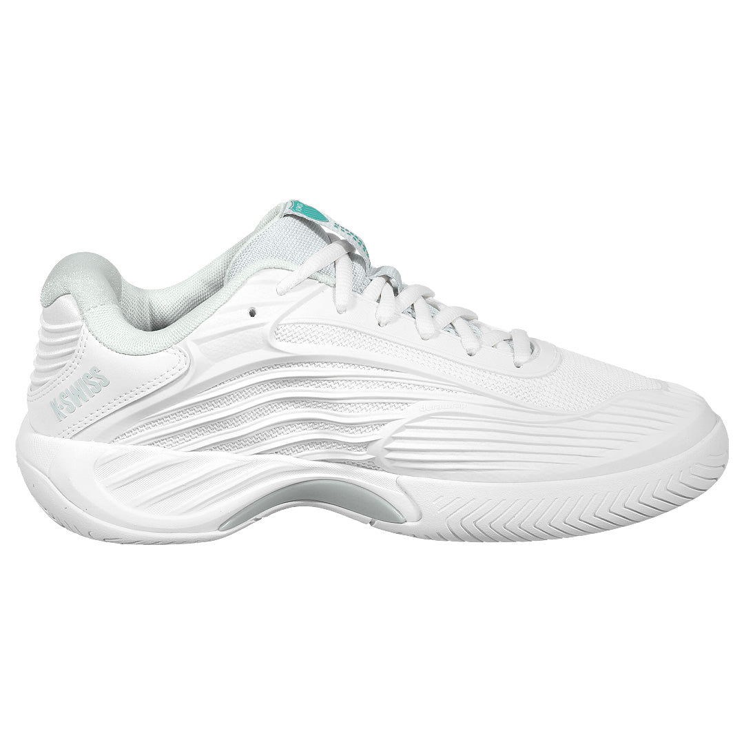 K-Swiss Women's Hypercourt Express 3 - Blanc de Blanc/Glacier Grey
