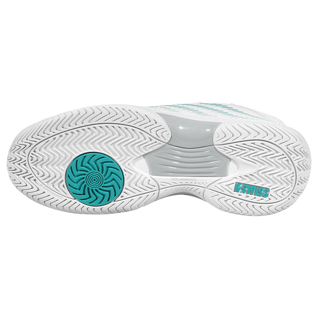 K-Swiss Women's Hypercourt Express 3 - Blanc de Blanc/Glacier Grey