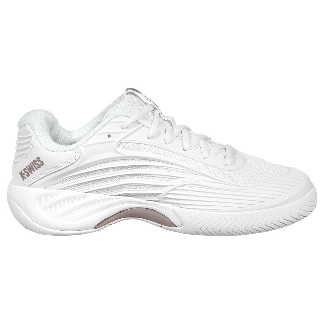 K-Swiss Women's Hypercourt Express 3 - Blanc de Blanc/Rose Gold