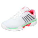 K-Swiss Women's Hypercourt Express 2 - Clay - White/Neon Pastel Pink