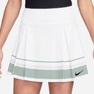 Nike Women's Advantage Striped Skirt - White