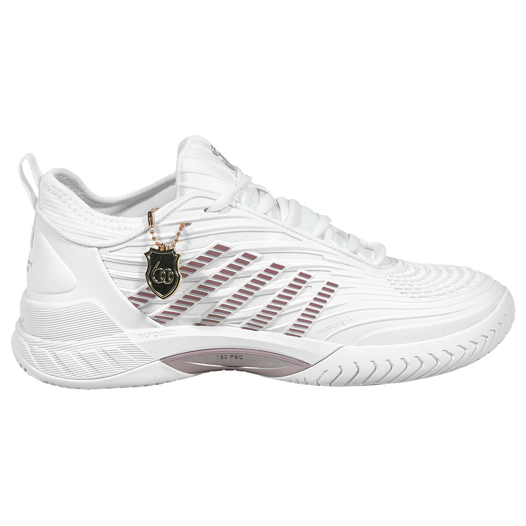 K-Swiss Women's Hypercourt Supreme 2 - Blanc de Blanc/Rose Gold