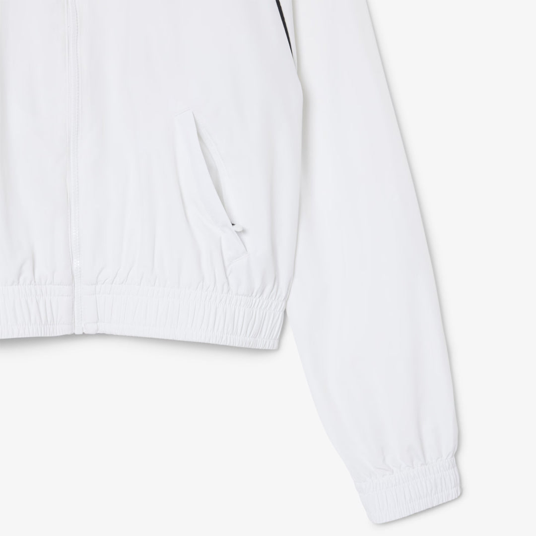 Lacoste Women's Trim Accent Sport Jacket - White