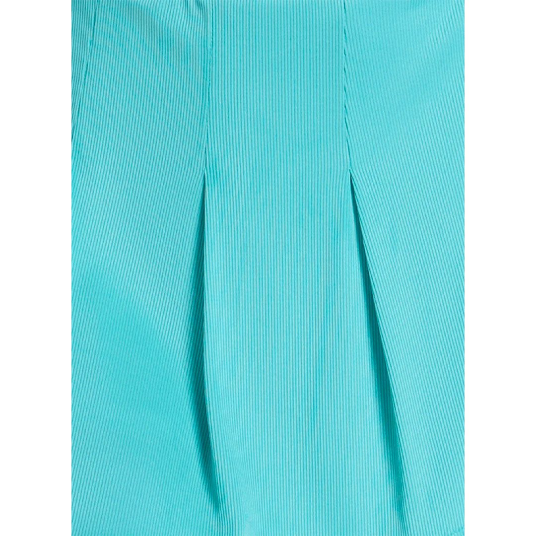 Lucky In Love Women's Making Waves Coastline Stripe Skort - Scuba