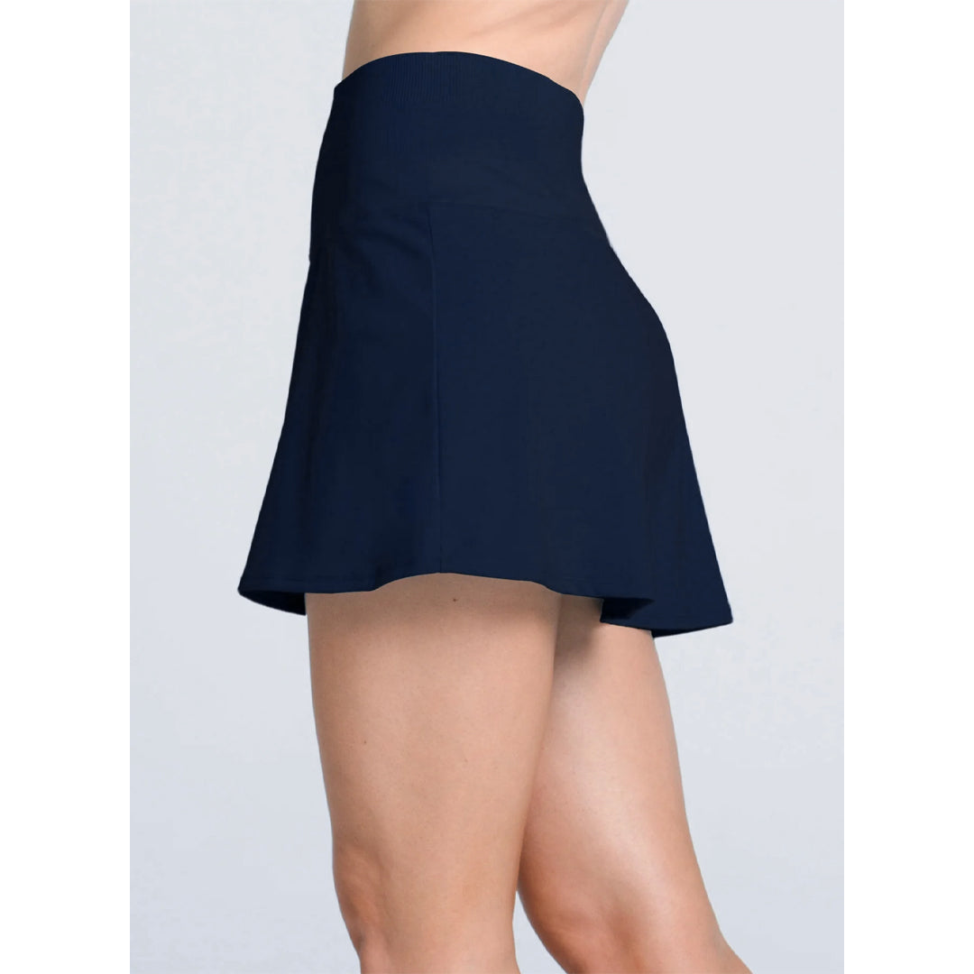 Lucky In Love Women's Baseline 14.5" Skort - Midnight