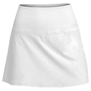 Lucky In Love Women's Baseline 14.5" Skort - White