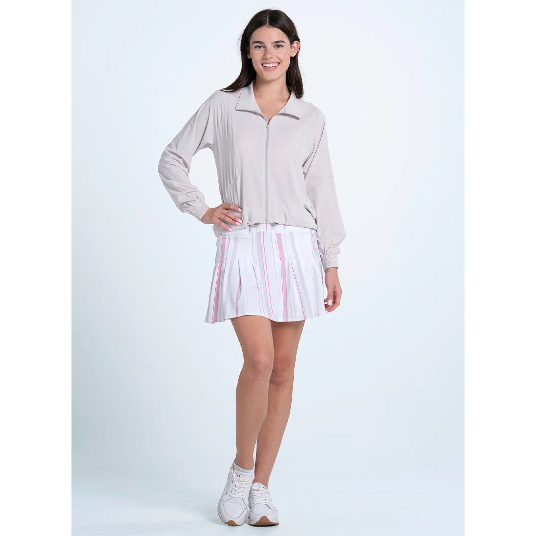 Lucky In Love Women's Weave It To Me Club Jacket - Birch