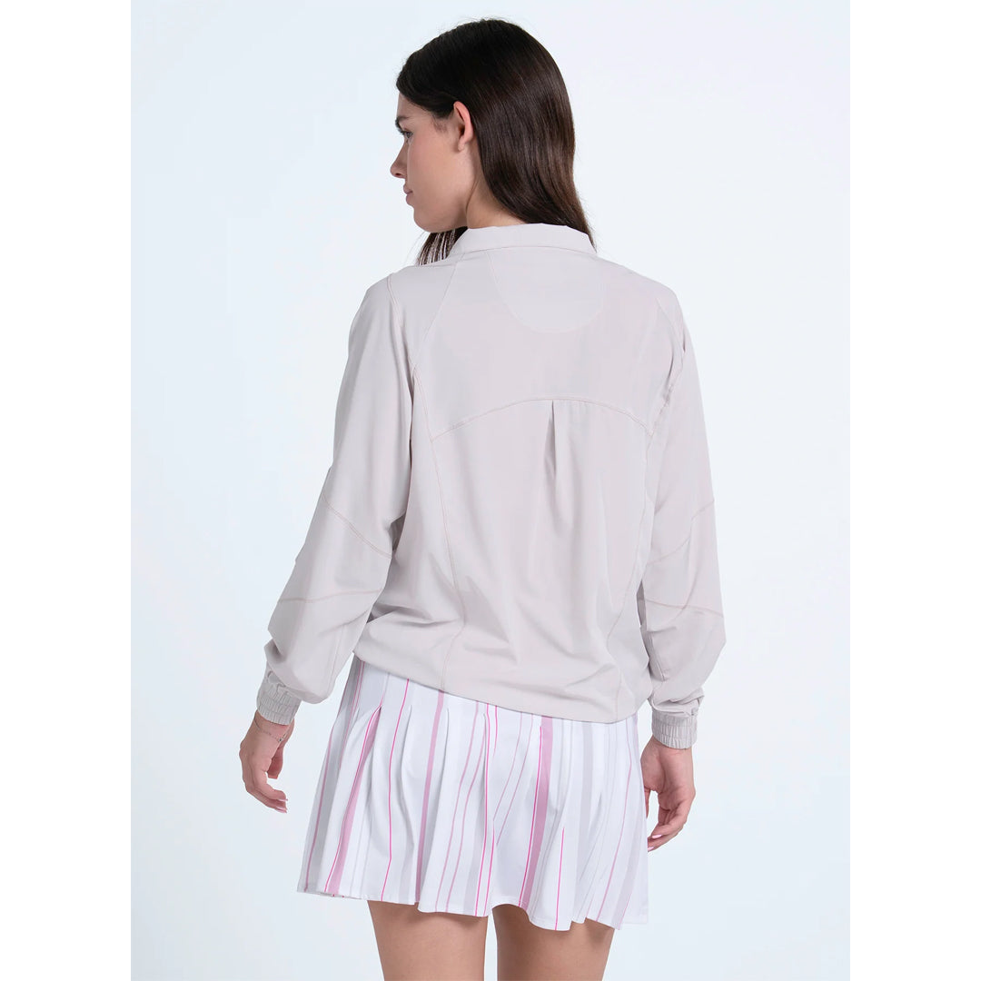 Lucky In Love Women's Weave It To Me Club Jacket - Birch