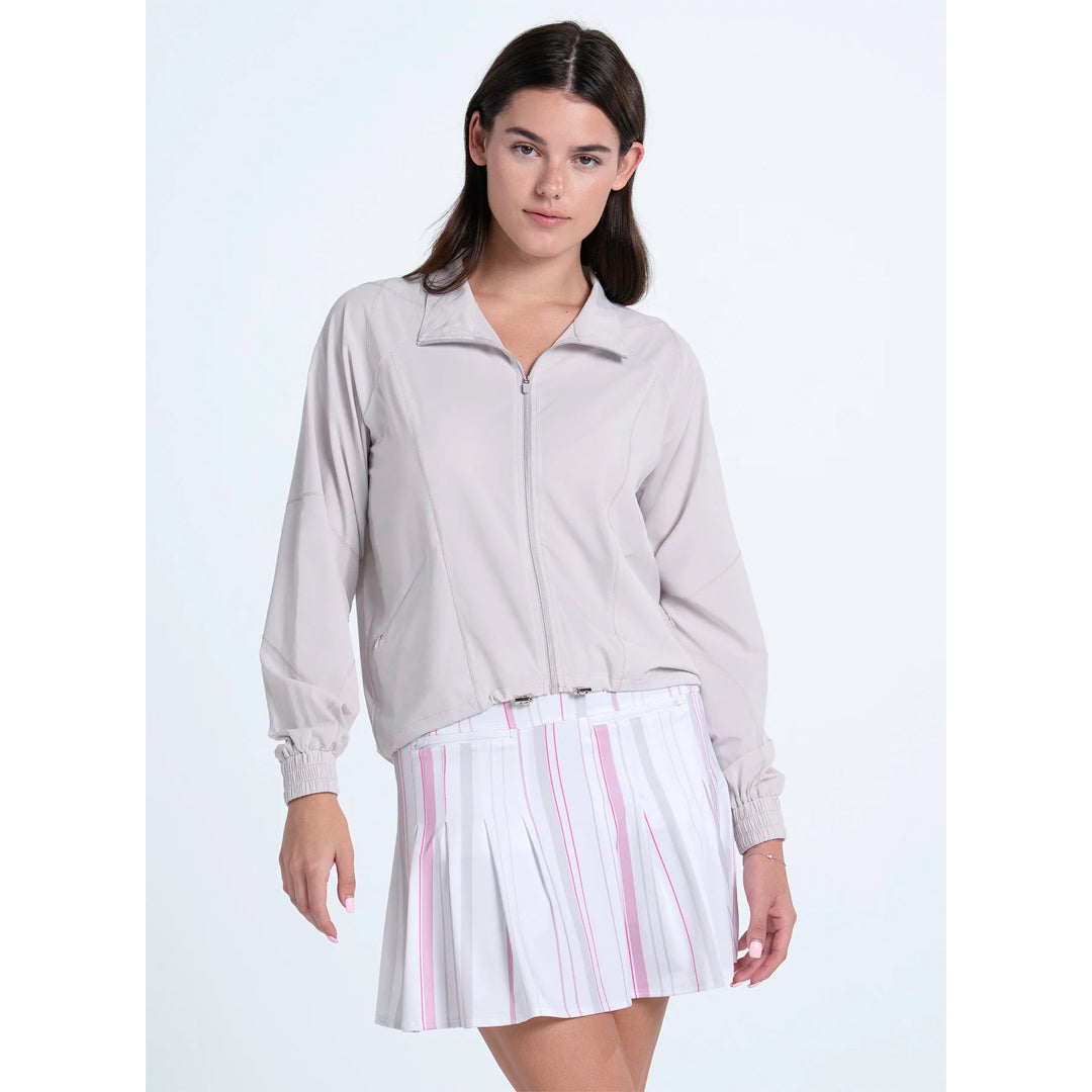 Lucky In Love Women's Weave It To Me Club Jacket - Birch