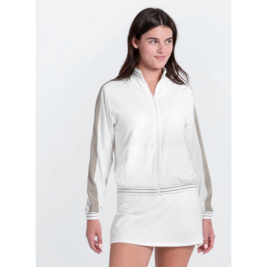 Lucky In Love Women's Lavish Lane Heritage Jacket - White