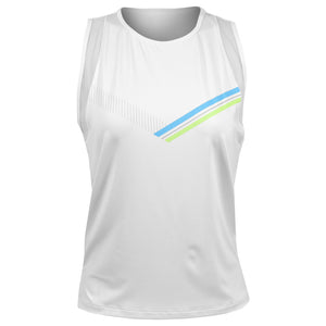 Lucky In Love Women's Lavish Lane Victory Lane Tank - White/Multi