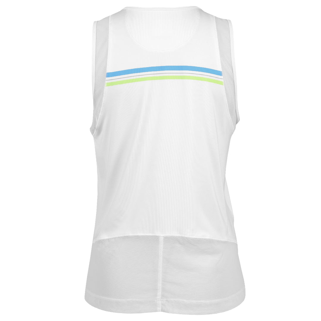 Lucky In Love Women's Lavish Lane Victory Lane Tank - White/Multi