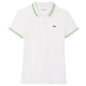 Lacoste Women's Jersey Polo - White