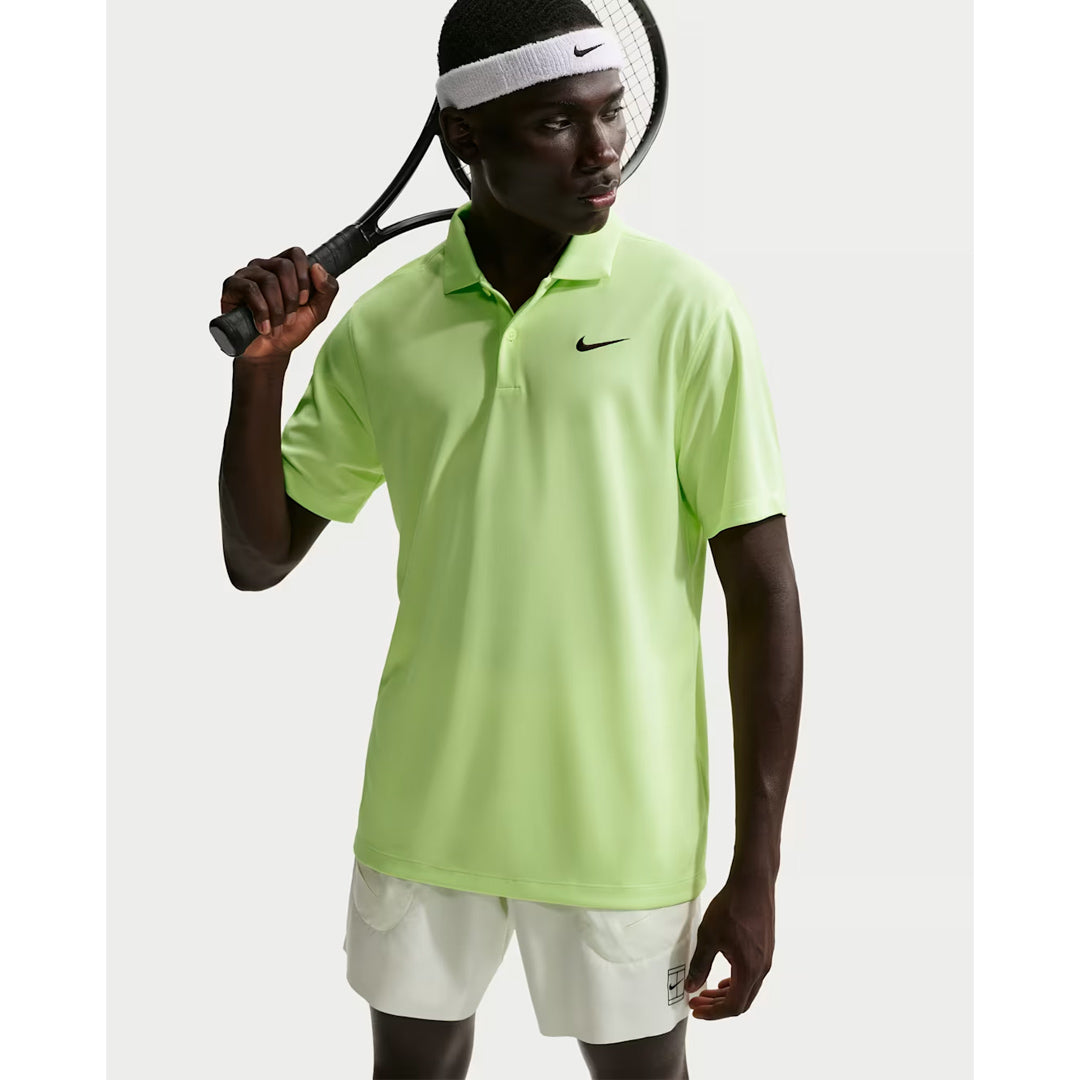 Nike Men's DriFit Solid Polo - Light Liquid Green