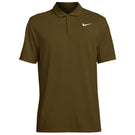 Nike Men's DriFit Polo - Olive Flak/White