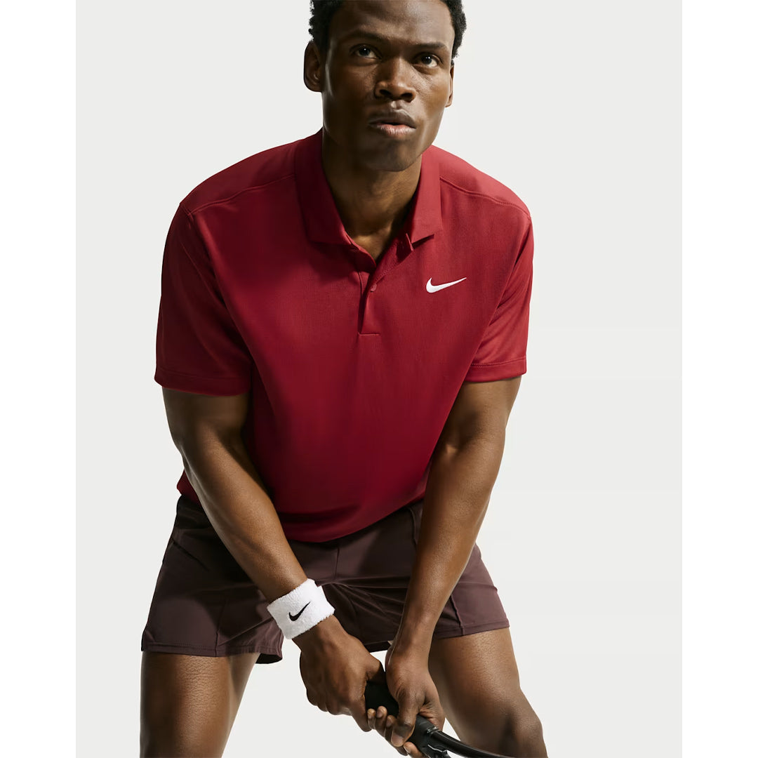 Nike Men's DriFit Solid Polo - Team Red