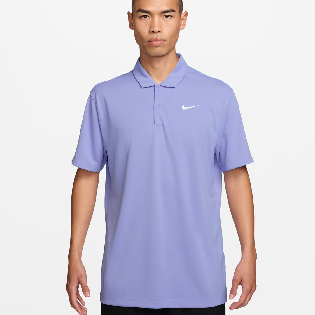 Nike Men's DriFit Solid Polo - Light Thistle