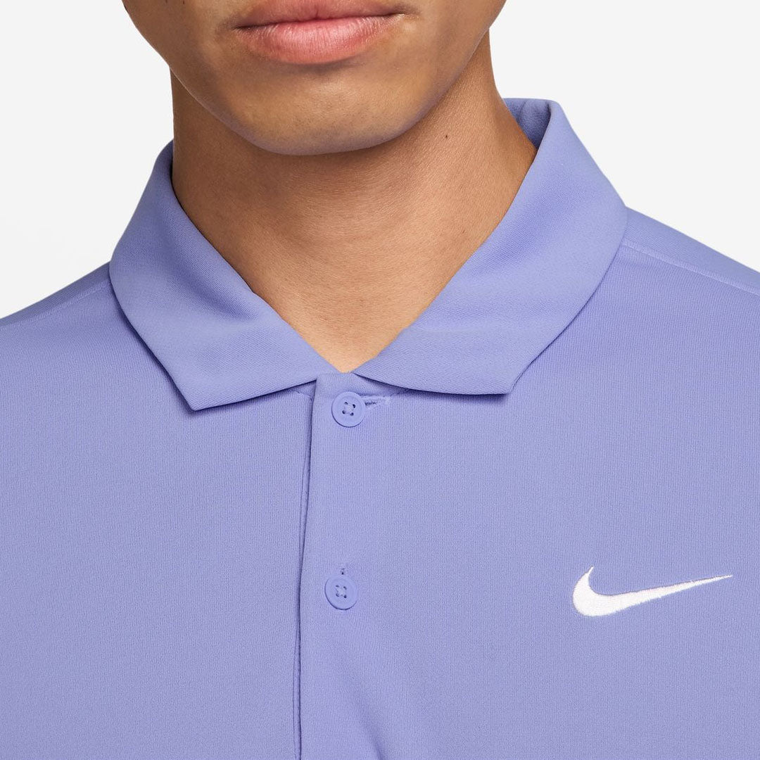 Nike Men's DriFit Solid Polo - Light Thistle