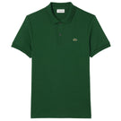 Lacoste Men's Pima Cotton Ribbed Polo - Pine Green