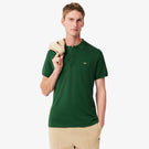 Lacoste Men's Pima Cotton Ribbed Polo - Pine Green