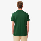 Lacoste Men's Pima Cotton Ribbed Polo - Pine Green