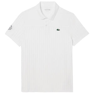 Lacoste Men's Heritage Ultra Dry Tennis Polo - White