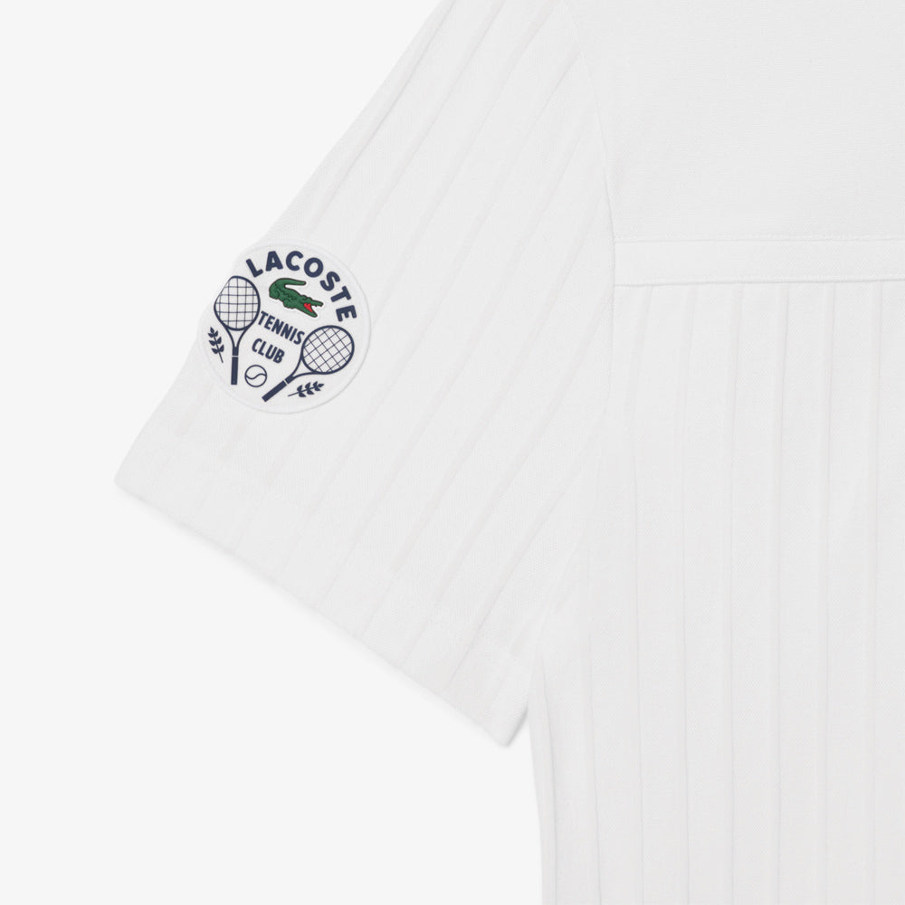 Lacoste Men's Heritage Ultra Dry Tennis Polo - White