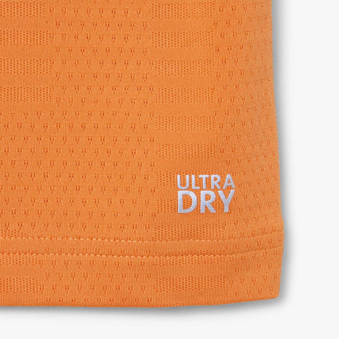Lacoste Men's Ultra Dry Jacquard Polo - Orange