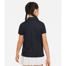 Nike Girls Victory DriFit Polo - Black