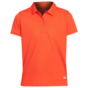 Nike Girls Victory DriFit Polo - Picante Red