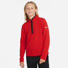 Nike Boys Victory Half Zip Longsleeve - University Red/Black