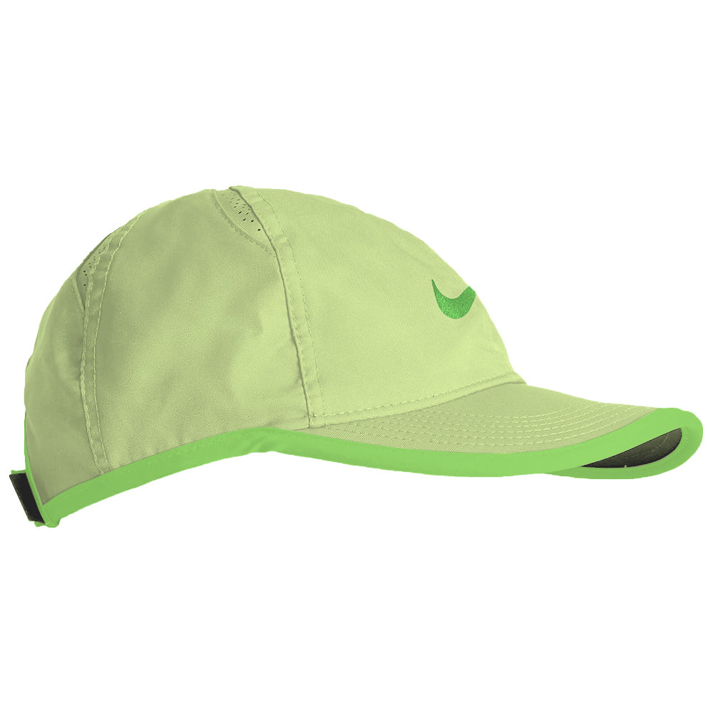 Nike Junior Featherlight Club Hat - Light Liquid Green/Mean Green