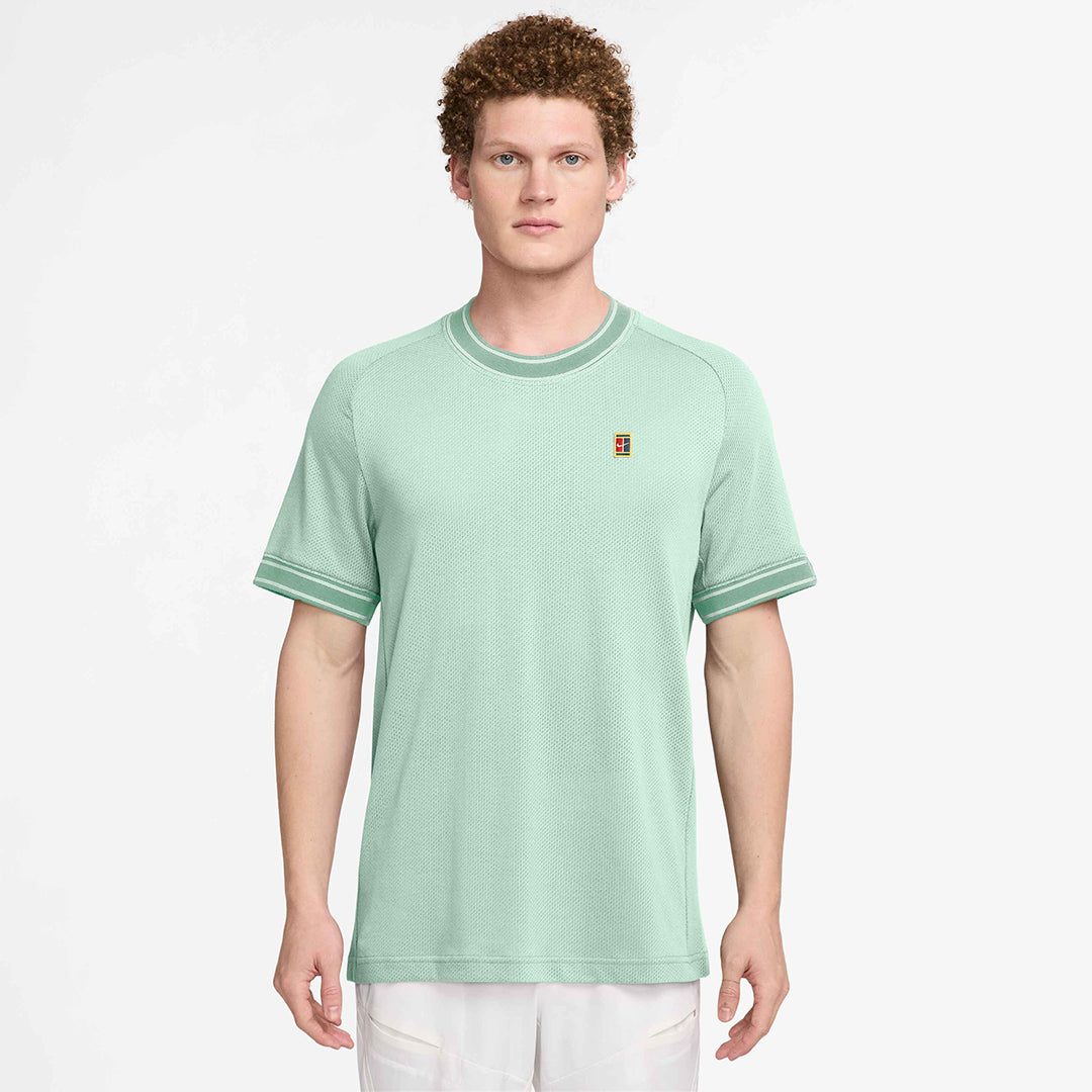 Nike Men's Heritage Court Short Sleeve - Barely Green