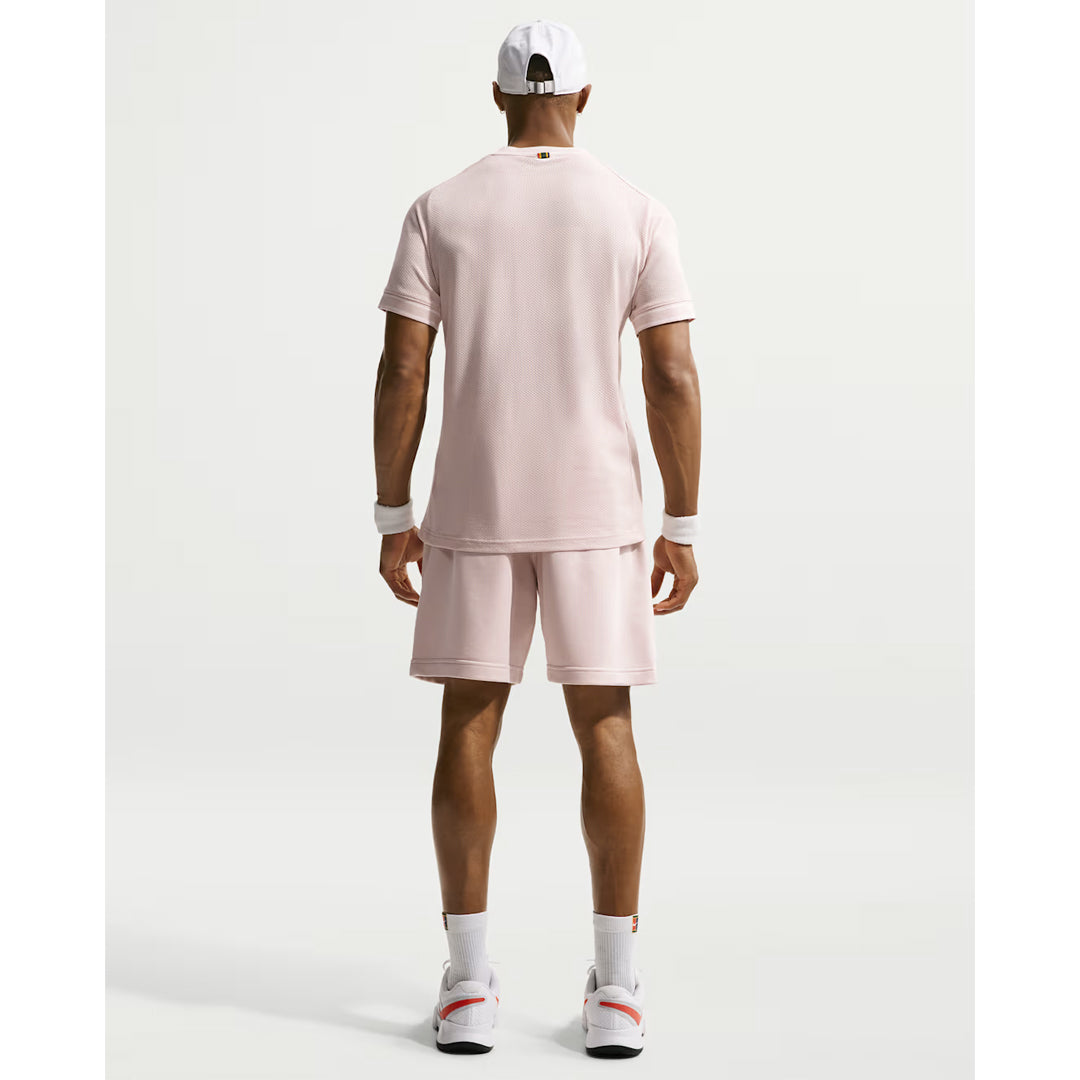 Nike Men's Heritage Court Short Sleeve - Slit Red