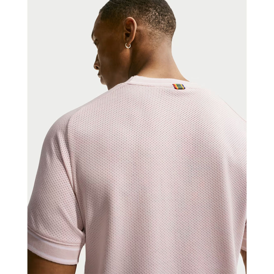 Nike Men's Heritage Court Short Sleeve - Slit Red