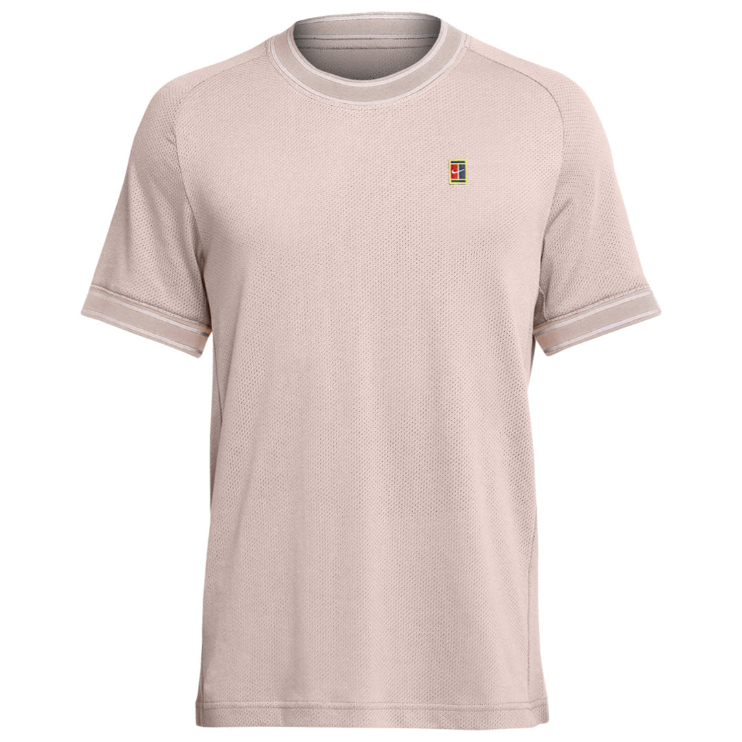 Nike Men's Heritage Court Short Sleeve - Slit Red