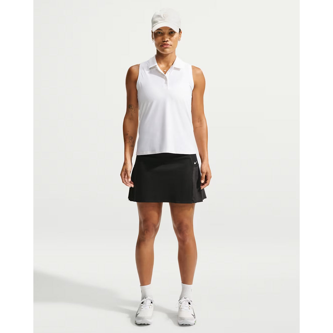 Nike Women's Victory Sleeveless Polo - White