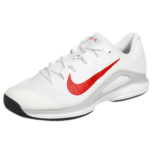 Nike Men's Air Zoom Vapor 12 - White/Light Crimson