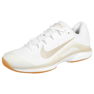 Nike Women's Air Zoom Vapor 12 - White/Light Orewood Brown