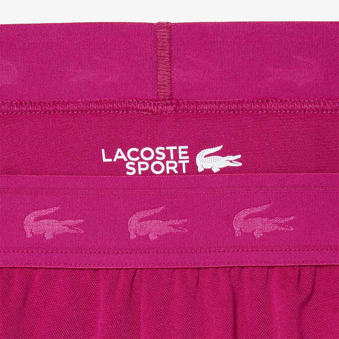 Lacoste Women's Ultra Dry Training Pique Short - Rubine Red