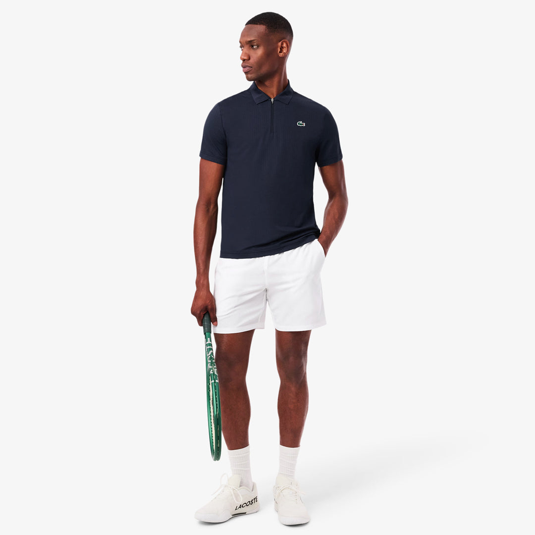 Lacoste Men's Ultra Dry Stretch Short - White