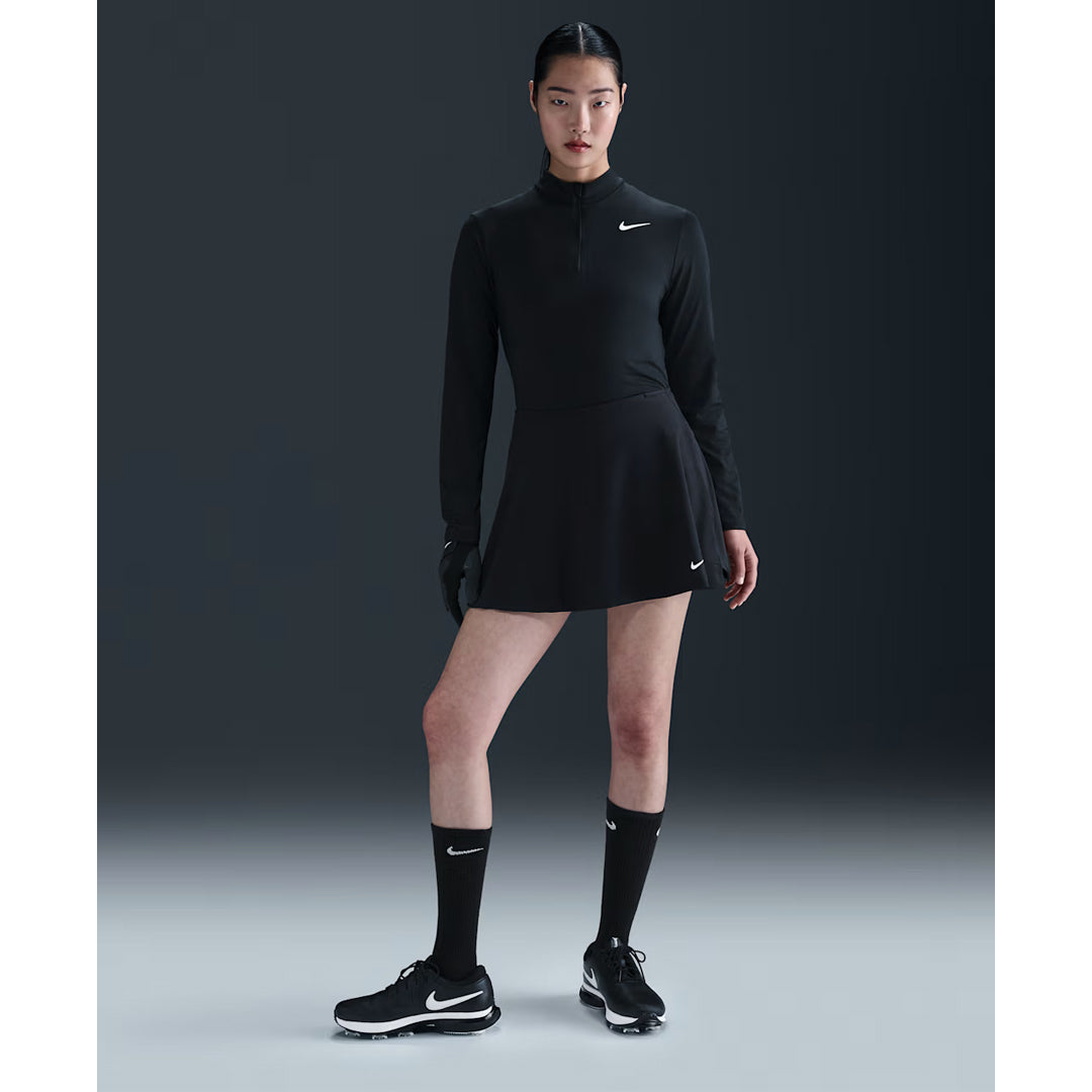Nike Women's Victory UV 1/2 Zip Long Sleeve - Black