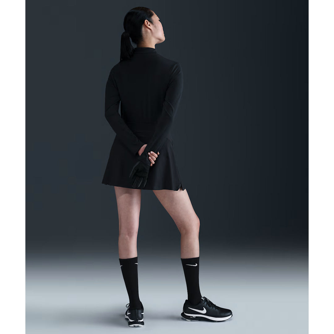 Nike Women's Victory UV 1/2 Zip Long Sleeve - Black