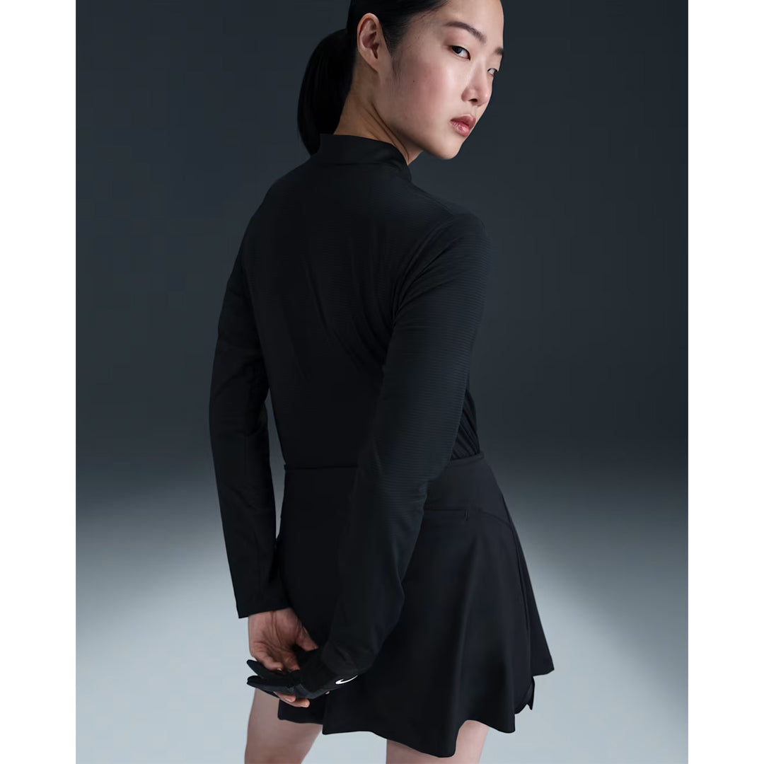 Nike Women's Victory UV 1/2 Zip Long Sleeve - Black