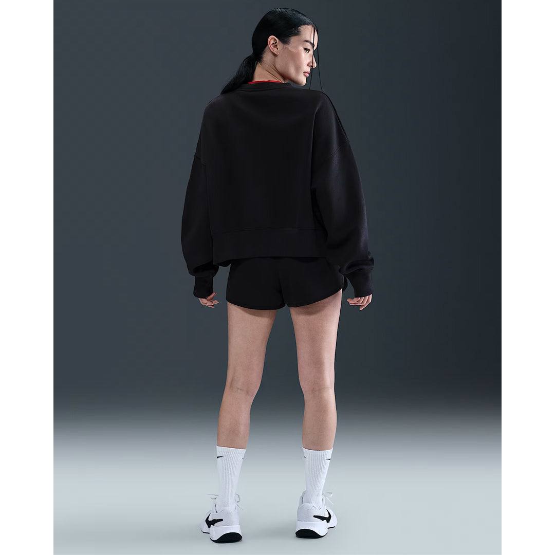 Nike Women's Heritage II Crew Neck Sweater - Black