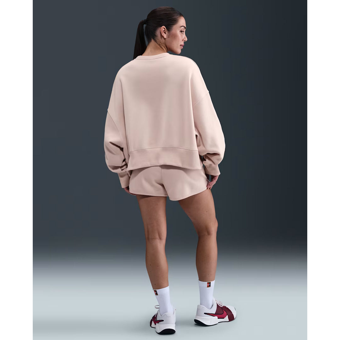Nike Women's Heritage II Crew Neck Sweater - Silt Red/Red Stardust