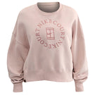 Nike Women's Heritage II Crew Neck Sweater - Silt Red/Red Stardust